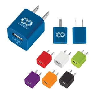 Compact Usb A/c Adapter. Fast And Efficient Charging. Available In 7 Colors