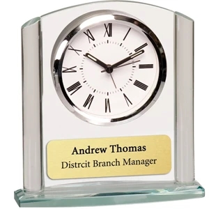 Silverton Glass Clock I