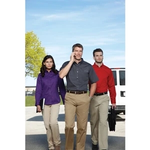 North End (r) Core365 (tm) Optimum (r) - 2 X L - Men's Short Sleeve Twill Shirt