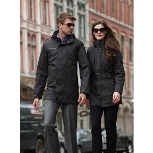 North End Sport (r) Enroute - S- X L - Men's Blue Textured Insulated Jacket With Heat Reflect Technology