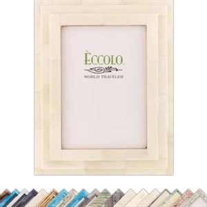 Naturals Collection Raja - Ivory Frame Made Of Natural Material, 4" X 6"