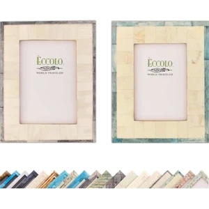 Naturals Collection Bengal - Slate Frame Made Of Natural Material, 5" X 7"