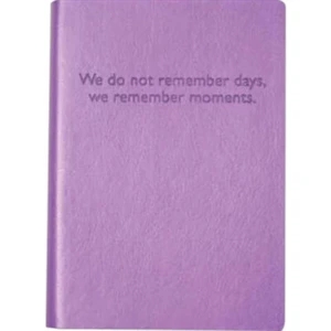 The Essential Collection Remember Days - Flexible Cover Journal With Lined Pages, 5" X 7"