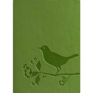 The Essential Collection Bird & Flower - Flexible Cover Journal With Lined Pages, 5" X 7"