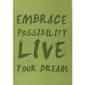 The Essential Collection Embrace Possibility - Flexible Cover Journal With Lined Pages, 5" X 7"