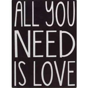 The Essential Collection All You Need Is Love - Flexible Cover Journal With Lined Pages, 5" X 7"