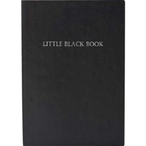The Essential Collection Little Black Book - Flexible Cover Journal With Lined Pages, 5" X 7"