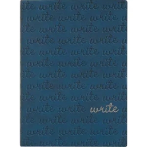 The Essential Collection Write Print - Flexible Cover Journal With Lined Pages, 5" X 7"