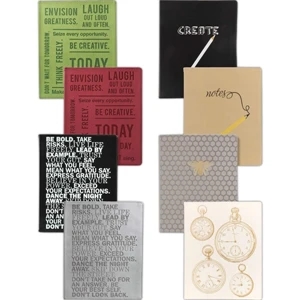Lofty Thinking Be Bold - Flexible Cover, Lined Desk Size Journal, 8" X 10"