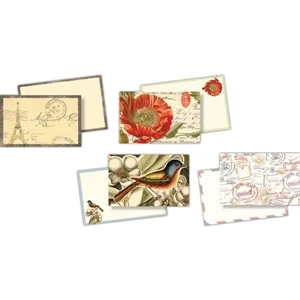 The World's Fair Collection Eiffel Tower - Set Of 10 Notecard And Coordinated Envelopes