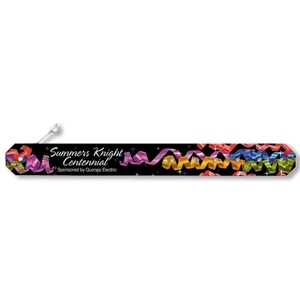 Promobands (r) - Front Imprint - Party - Bands With Permanent Locking Snap Made Of Tear-resistant Plastic