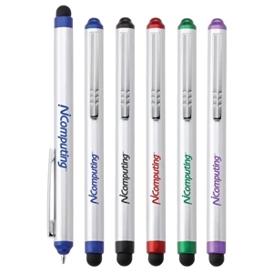 Vabene - Mini Pen/stylus Made Of Plastic With Satin Finish, Matte Satin Trim