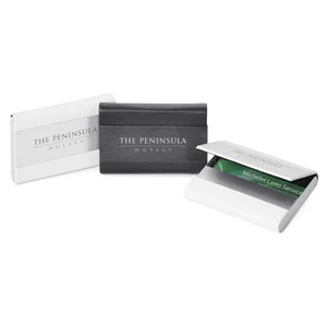Sobe - Business Card Holder With Hidden Magnetic Closure And Felt Lining