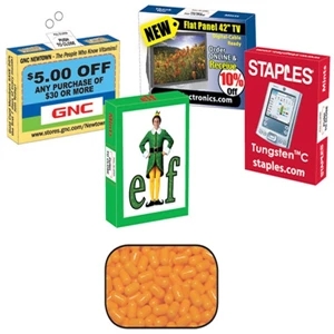 Mint Man - Advertising Mint/candy/gum Box With Colored Bullet Candy. Eco-friendly