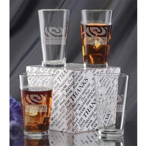 Mixing Glass Thank You Set