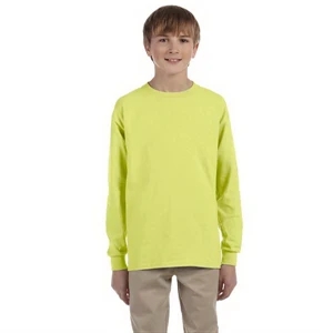 Jerzees (r) - Neutrals - Youth 5.6 Oz. 50/50 Heavyweight Blend Long Sleeve T-shirt
