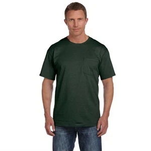 Fruit Of The Loom (r) - Neutrals S- X L - Cotton 5.4 Oz Left Chest Pocket T-shirt
