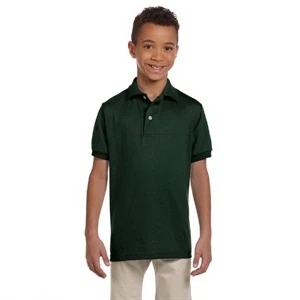Jerzees (r) - Neutrals - Youth, 5.6 Ounce Jersey Polo Shirt With Stain Resistance