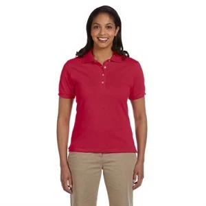 Jerzees (r) - Neutrals S- X L - Ladies' Ringspun Cotton Pique Polo Shirt