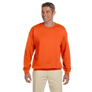 Jerzees (r) - Heathers S- X L - Polyester/cotton 9 Oz. Fleece Sweat Shirt With Ribbed Neck