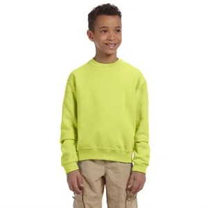 Jerzees (r) - Neutrals - Youth Size, Pill Free Fleece Sweat Shirt With Crew Neck