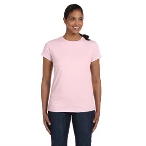 Hanes (r) - Neutrals S- X L - Ladies' 5 Oz. Comfortsoft (r) Cotton T-shirt