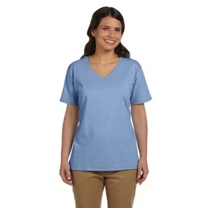 Hanes (r) - Heathers S- X L - Ladies' 5 Oz. Comfortsoft (r) Cotton T-shirt