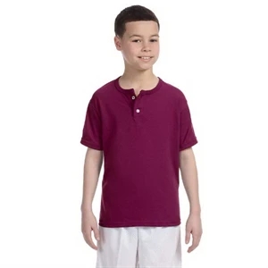 Augusta Sportswear (r) - Neutrals - Youth 50/50 Two-button Baseball Jersey