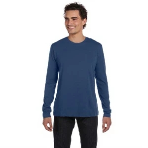 Alternative (r) - Heathers S- X L - Men's 4.3 Oz, 100% Cotton Jersey Long Sleeve Basic Crew T Shirt