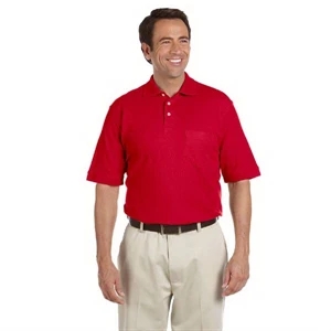 Chestnut Hill - 4 X L - Men's Performance Plus Pique Polo Shirt With Pocket