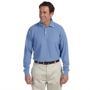 Chestnut Hill - X S- X L - Long-sleeve Performance Plus Pique Polo Shirt