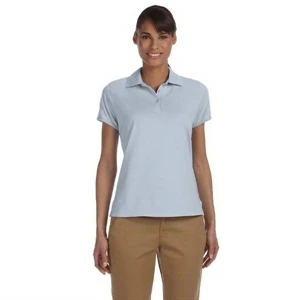 Chestnut Hill - Colors S- X L - Ladies' Performance Plus Jersey Polo Shirt With Dyed-to-match Three Button Placket