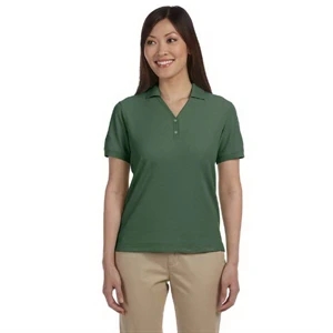 Devon & Jones (r) - S- X L - Ladies' Pima Pique Short-sleeve Y-collar Polo Shirt