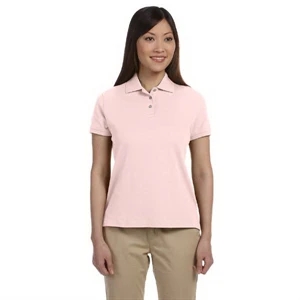 Devon & Jones (r) - S- X L - Ladies' Solid Perfect Pima Interlock Polo Shirt