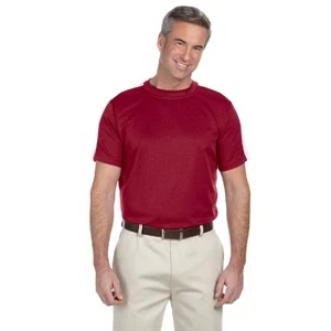 Devon & Jones (r) - 2 X L - Men's Dri-fast (tm) Mesh Mock Shirt With Double Needle Stitching Throughout