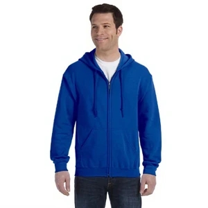 Gildan (r) - Colors S- X L - 7.75 Oz. Heavy Blend (tm) 50/50 Full-zip Hooded Sweatshirt