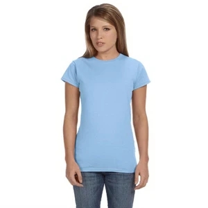 Gildan (r) Softstyle (r) - Neutrals 2 X L - Ladies' 4.5 Oz. Junior Fit T-shirt With Set In Sleeves