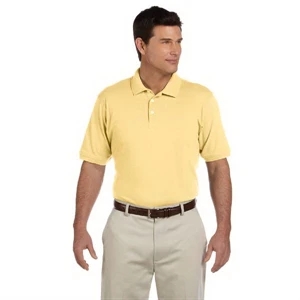 Harriton - 2 X L - Men's 6.5 Oz. Ringspun Cotton Pique Short-sleeve Polo Shirt
