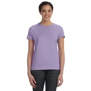 Hanes (r) Nano-t (r) - Heathers S- X L - Ladies' 4.5 Oz., 100% Ringspun Cotton Nano (tm) T-shirt