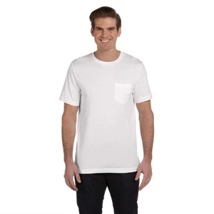 Bella + Canvas (tm) Los Angeles The Retail Jersey Collection - White 2 X L - Men's 4.2 Oz Jersey Pocket T-shirt