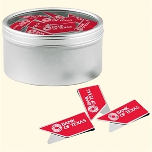 Keepaklips Packaged Inside Small Metal Tin With Clear Plastic Window Lid