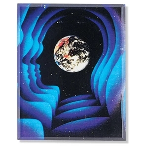 Color Visions - Color Visions Acrylic Plaque With Desktop Easel Stand With Wall Hanger