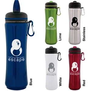 Escape - Catalog 5-7 Day Production - High Quality 18/8 Stainless Steel Construction Sports Bottle