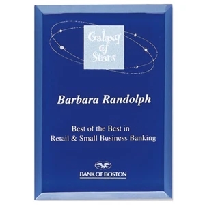 Acrylic Dimensional Plaque Includes Desktop Easel Stand With Wall Hanger