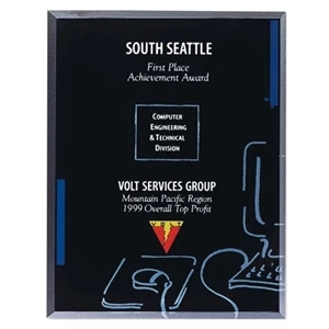 Acrylic Dimensional Plaque Includes Desktop Easel Stand With Wall Hanger