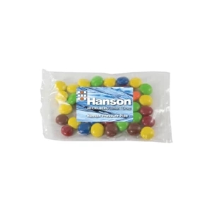 Candy King - Small Promo Candy Pack With Corporate Color Chocolates. Chocolate In Promo Pack