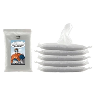 Hand Sanitizer Heros - Hand Sanitizer Wipes10 Pack In Sealed Pack. Antibacterial Hand Santizer Wipes