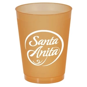 Frost Flex - Translucent Orange - 16oz Frost Flex Shatter Proof Cup In 14 Colors