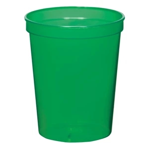 Translucent Green - 16oz Stadium Cup (squat) - 17 Opaque And 4 Translucent Colors