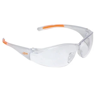 Clear Anti-fog Lens With Clear Frame Lightweight Wrap Around Safety Glasses